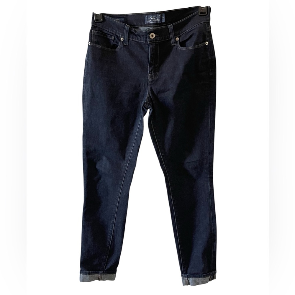 Lucky Brand Brooke legging Jean dark wash Denim jeans‎ 6/28